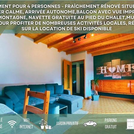 Chalet Chez Gaby 2 - Vue Imprenable Au Calme - Proche Du Centre 莫尔济讷 外观 照片